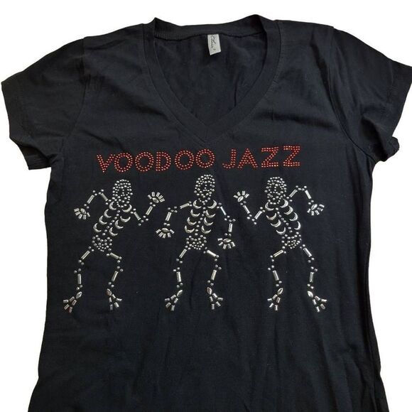 Voodoo Jazz Skelton shirt S - Picture 2 of 3